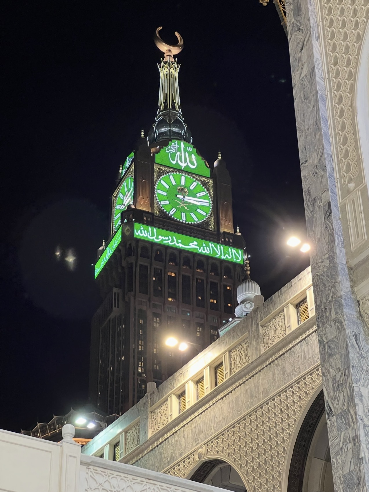 Salah satu sudut Masjidil Haram di Mekkah, Arab Saudi. (Foto : Vita Kartono) 