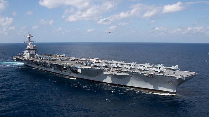 Kapal Induk Amerika Serikat bersiap berangkat ke Timur Tengah. (istimewa) 