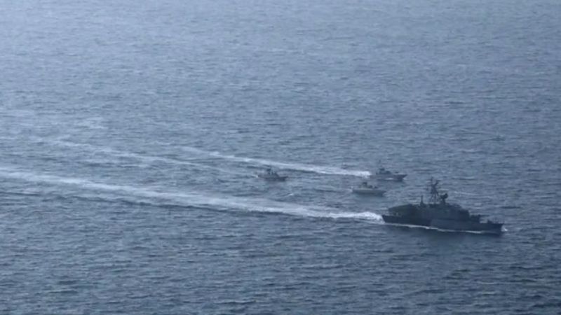 Iran, Rusia, dan China mengerahkan kapal-kapal laiut dalam latihan militer bersama di Selat Hormuz (Foto: Istimewa)