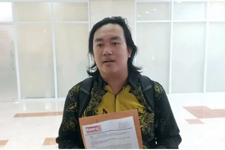 Aktivis Kontras, Andrie Yunus, korban penyiraman air keras oleh orang tak dikenal. (Istimewa)