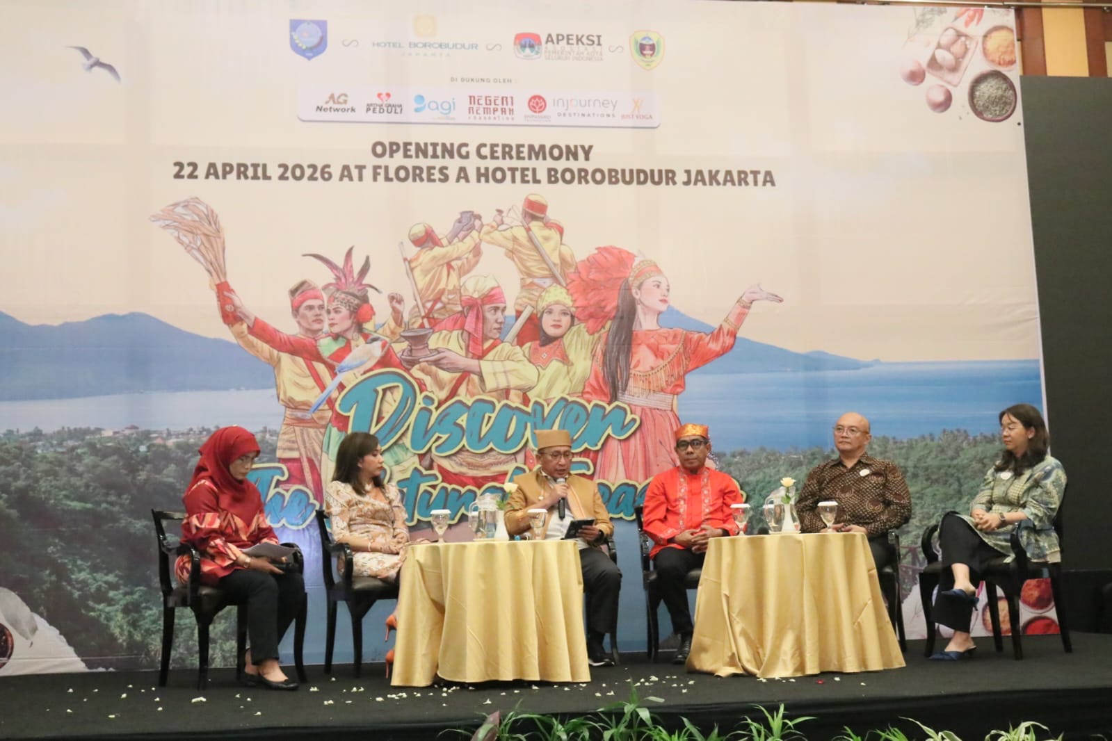 Diskusi program tematik “Discover The Natural Treasures: Ternate &amp; Tidore” yang berlangsung di Hotel Borobudur Jakarta. (Foto : Vita Kartono/ Warta Lentera) 