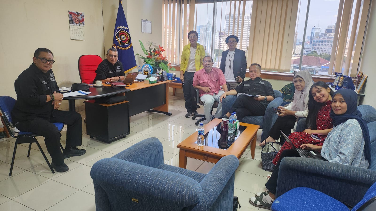 PWI Jaya menggelar rapat untuk matangkan persiapan Anugerah Jurnalistik M.H Thamrin di Gedung PWI Jaya, Jakarta, Selasa (31/3/2026). (PWI Jaya) 