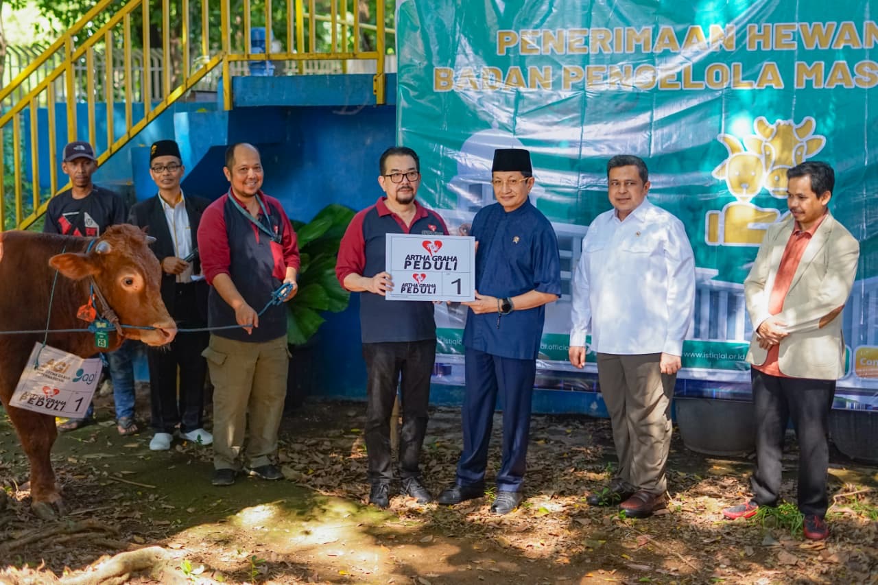 Hari Raya Iduladha 1447 Hijriah Artha Graha Peduli. (Foto : Vita Kartono/ Warta Lentera) 