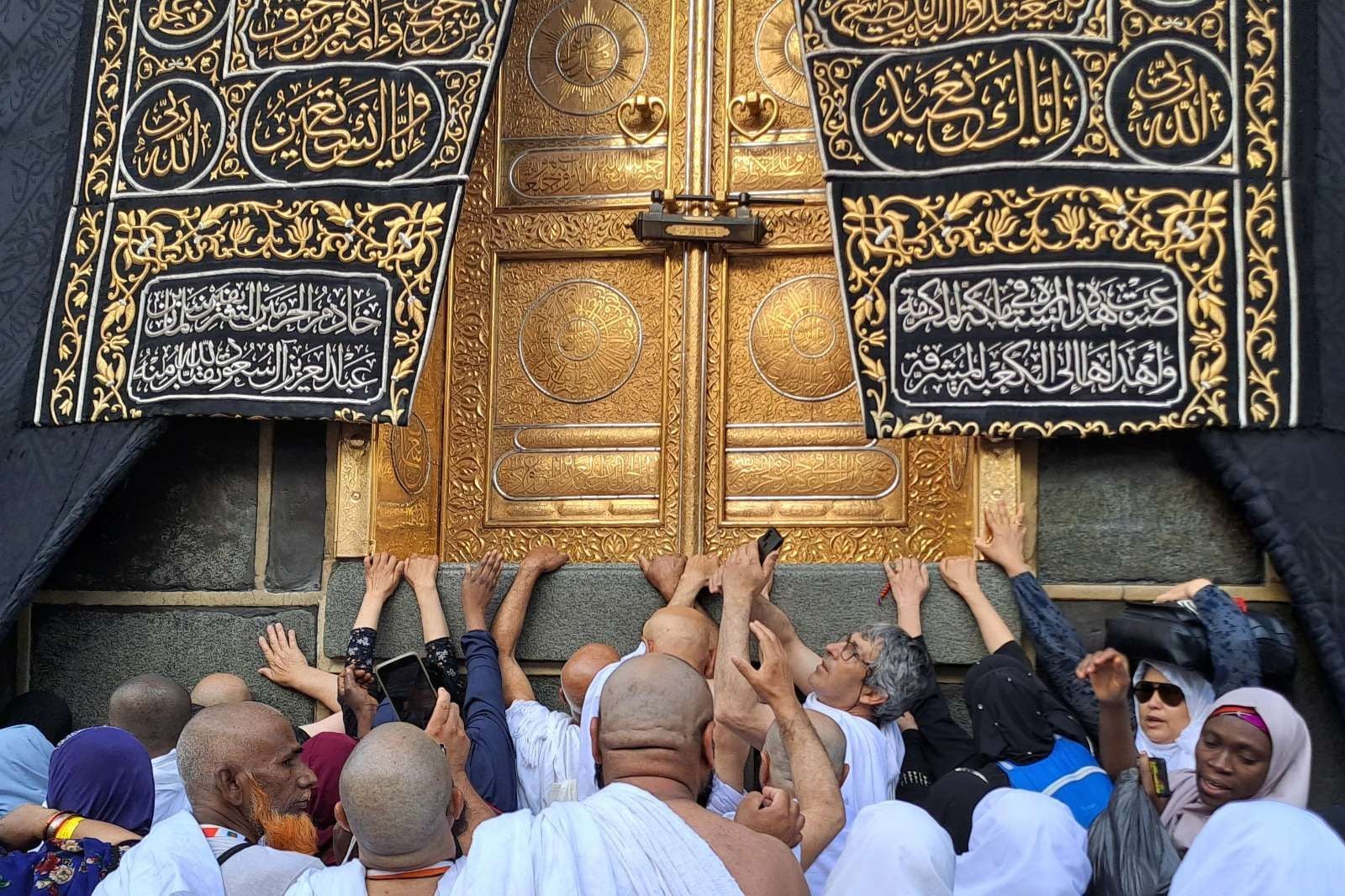 Puncak ibadah haji di Tanah Suci Makkah. (dok.Reuters)