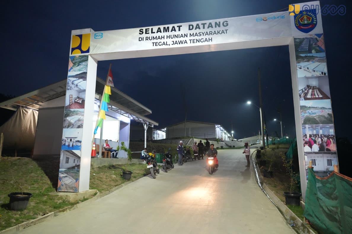 Huntara Ini Menampung Korban Bencana Tanah Bergerak