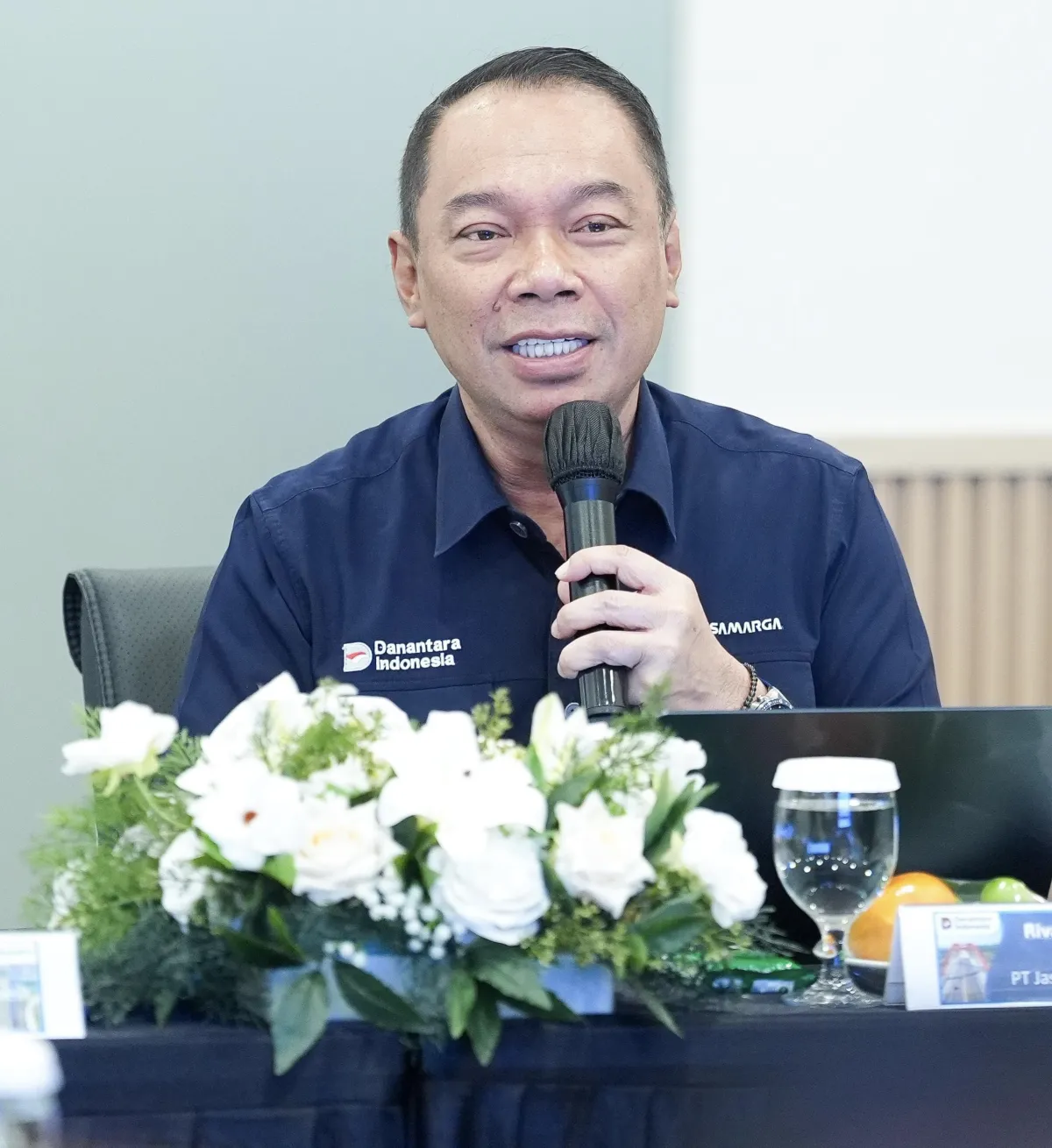 Direktur Utama Jasa Marga Rivan A. Purwantono. (dok Warta Lentera)