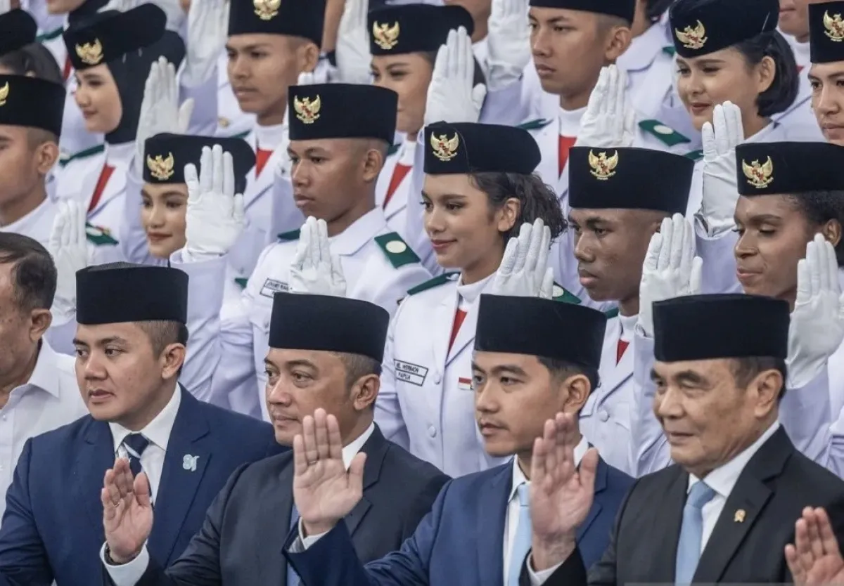 Upacara HUT ke-81 Republik Indonesia, Ini Formasi Pasukan Pengibar Bendera Pusaka