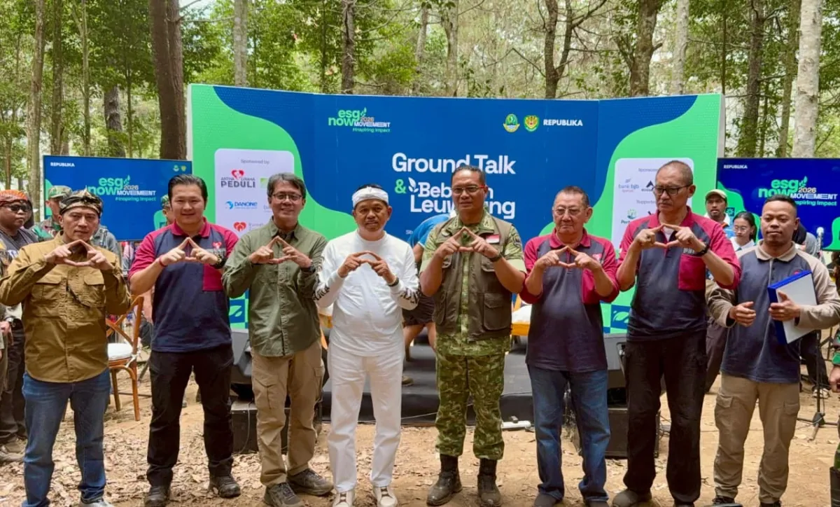Gubernur Jawa Barat dan AGP Dorong Kolaborasi Jaga Hulu Citarum, Bebersih Leuweung
