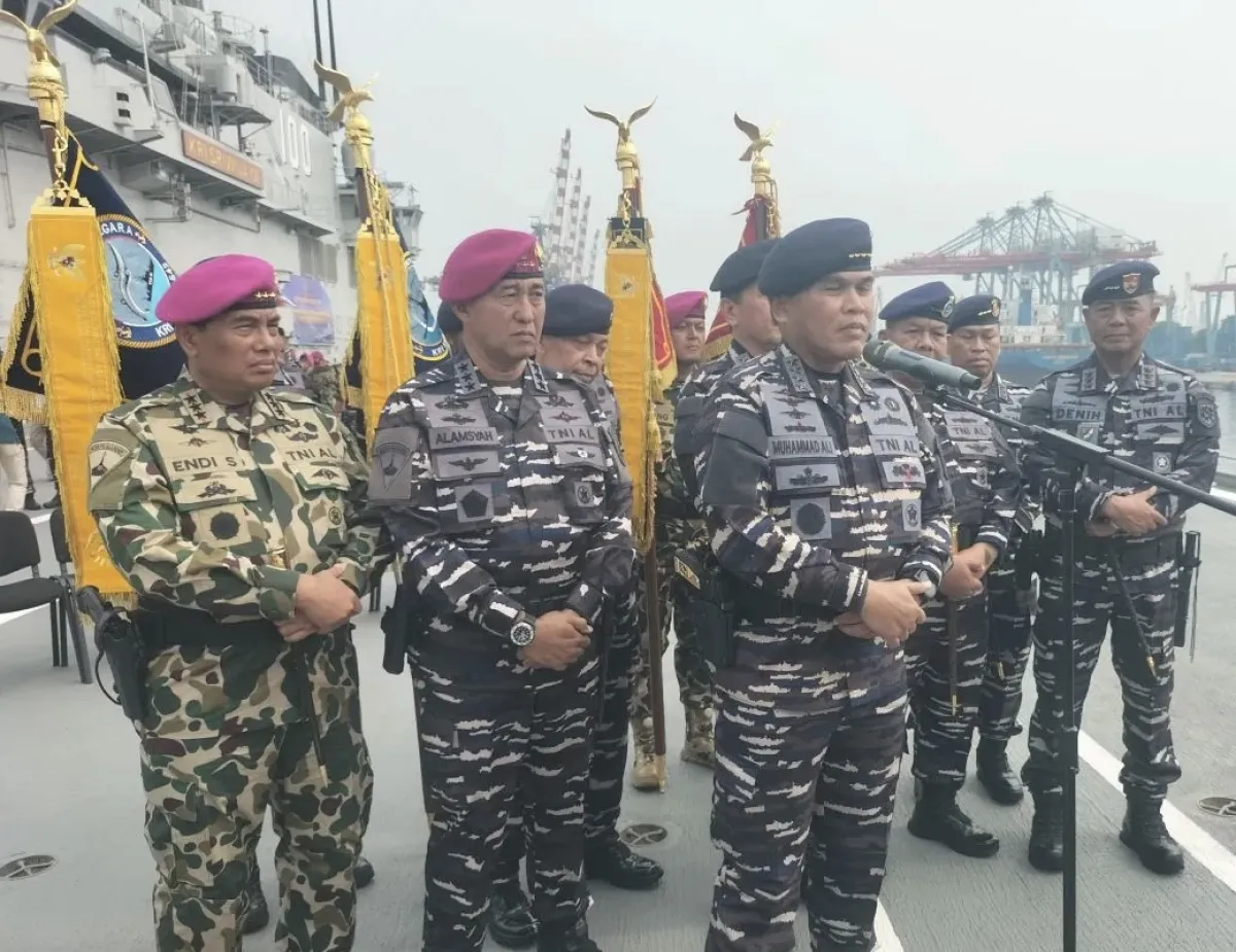 Penghargaan Samkaryanugraha Diberikan Kepada 4 Satuan TNI AL